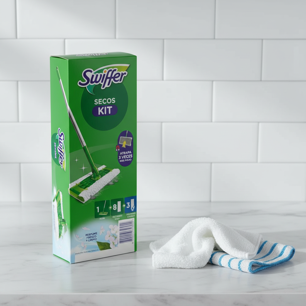 Paños secos y húmedos para polvo y suciedad ligera