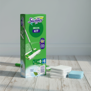 Kit Swiffer Sweeper Básico con mopa y recambios