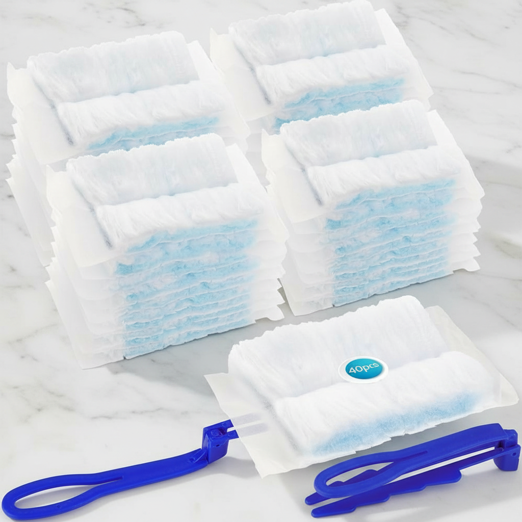 Swiffer 40 Piezas Imán de Polvo Paquete de Recarga Paños