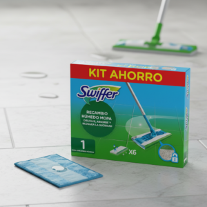 Recambios húmedos Swiffer para suelos duros