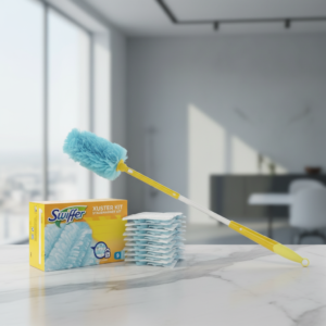 Kit Swiffer polvo magnético XXL con mango telescópico