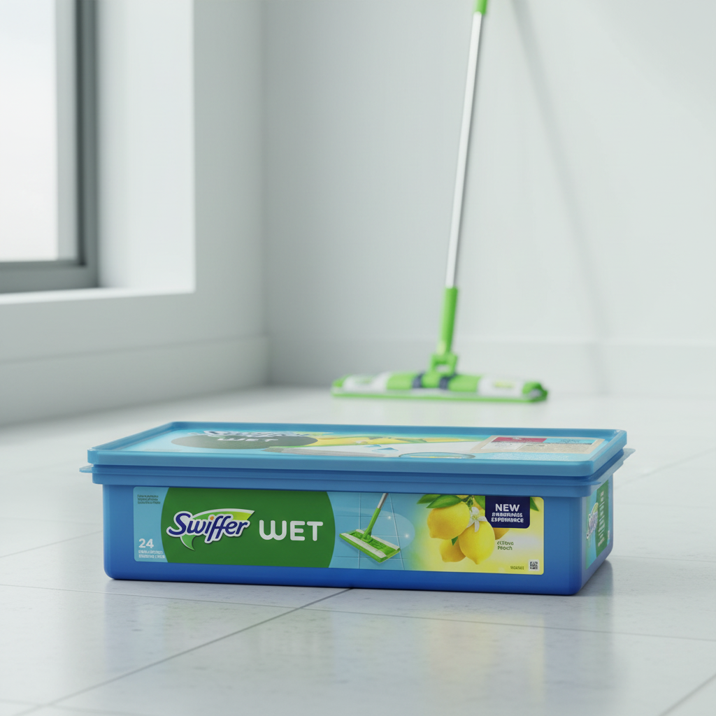 Limpieza ligera con humedad controlada y fragancia cítrica