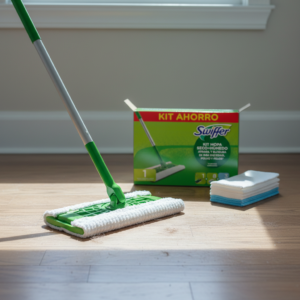Kit básico Swiffer: mopa y paños